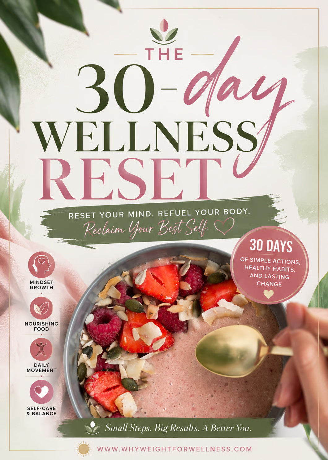 30-Day Wellness Reset | Daily Healthy Habits, Self-Care & Mindset Challenge