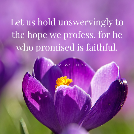 Hold Unswervingly to Hope Because God Is Faithful | Hebrews 10:23