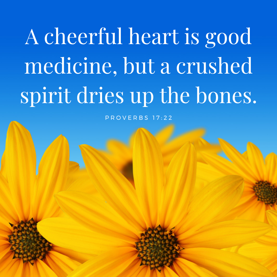 A Cheerful Heart Is Good Medicine | Proverbs 17:22