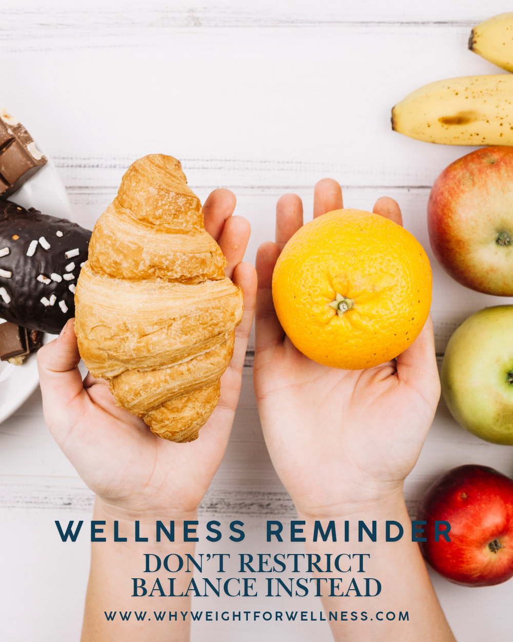 Don't Restrict—Balance Instead: The Secret to Sustainable Weight Loss and Wellness