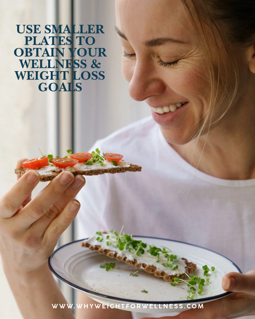 Use Smaller Plates To Obtain Your Wellness and Weight Loss Goals