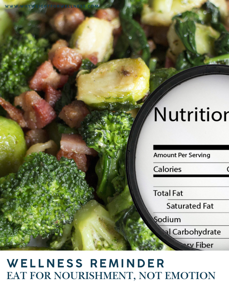 Eating for Nourishment, Not Emotion: Building a Healthier Relationship with Food
